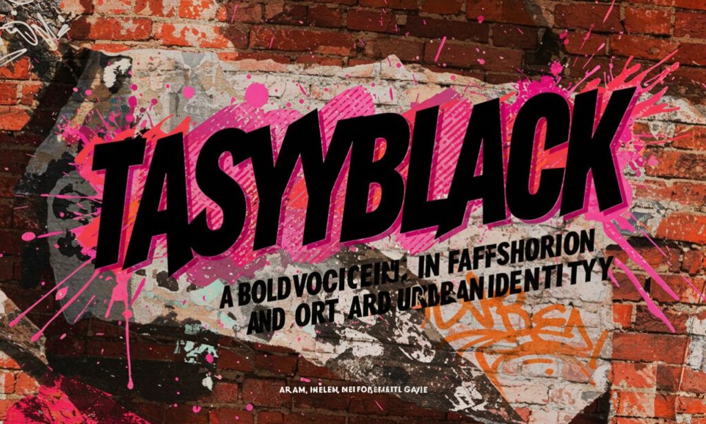 Tasyyblack: A Bold Voice in Fashion, Art, and Urban Identity