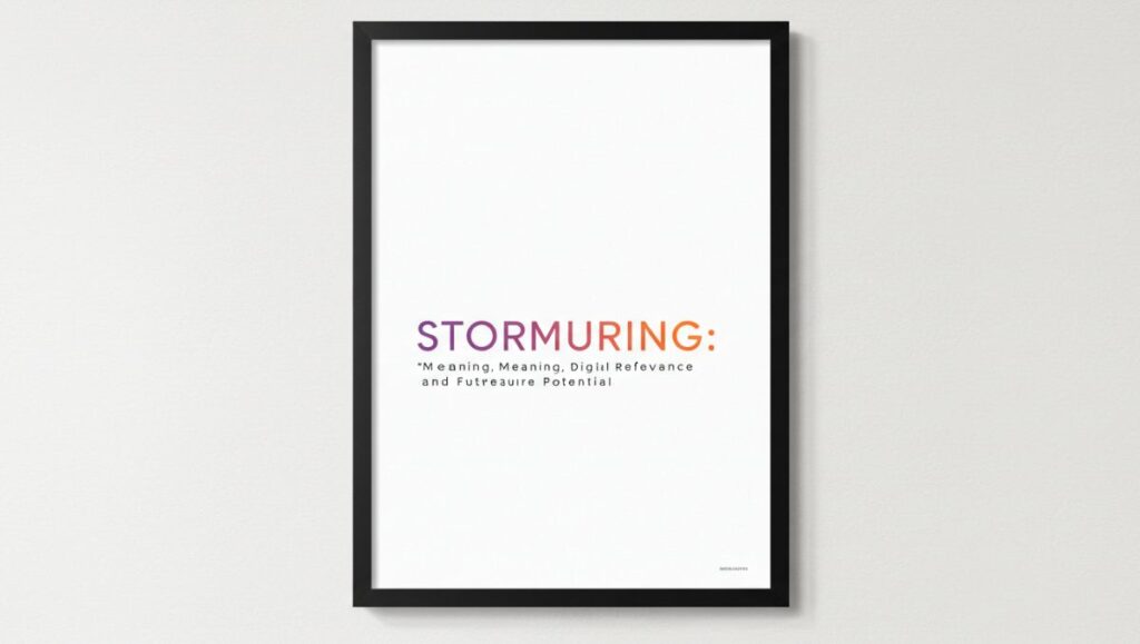 Stormuring: Meaning, Digital Relevance, and Future Potential
