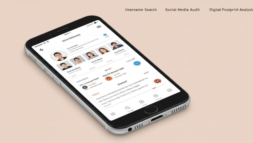 WhatsMyName App