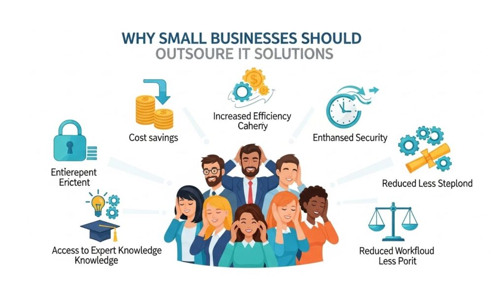 Why Small Businesses Should Outsource IT Solutions