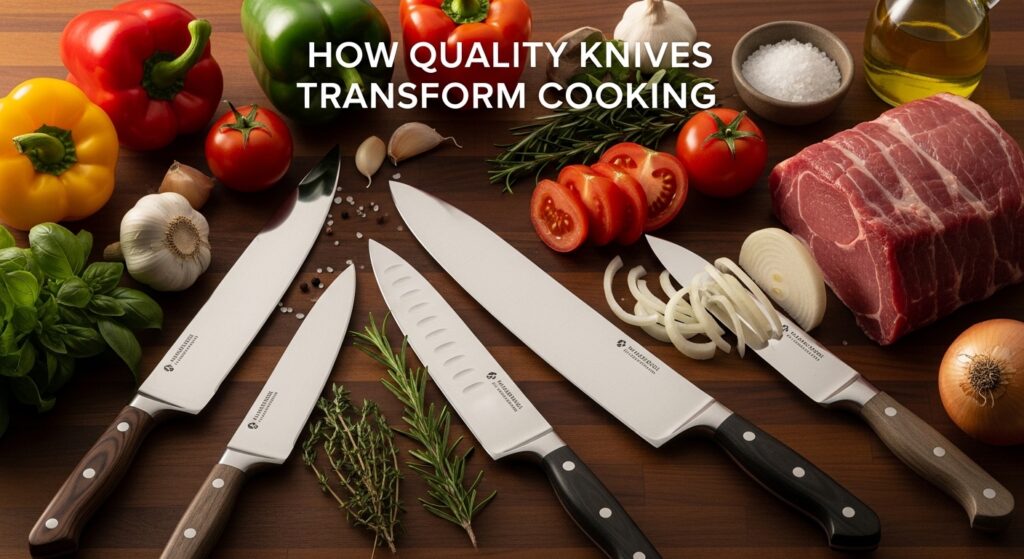 How Quality Knives Transform Cooking